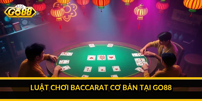 Luật chơi Baccarat cơ bản tại Go88